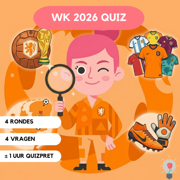 oranje wk quiz van roos